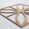 Ekena Millwork Large Swansea Decorative Fretwork Wood Wall Panels, Red Oak, 23 3/8"W x 23 3/8"H x 3/8"T WALW24X24X0375SWNRO - alternate 6